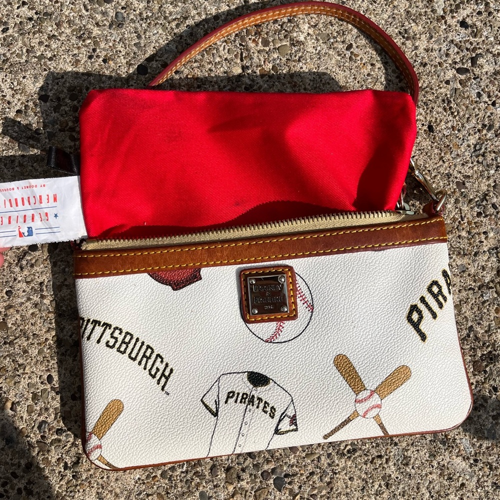 Pittsburgh Pirates Dooney & Bourke wristlet